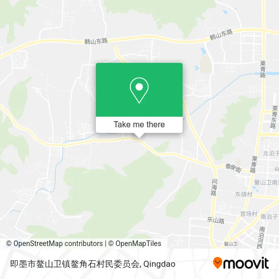 即墨市鳌山卫镇鳌角石村民委员会 map