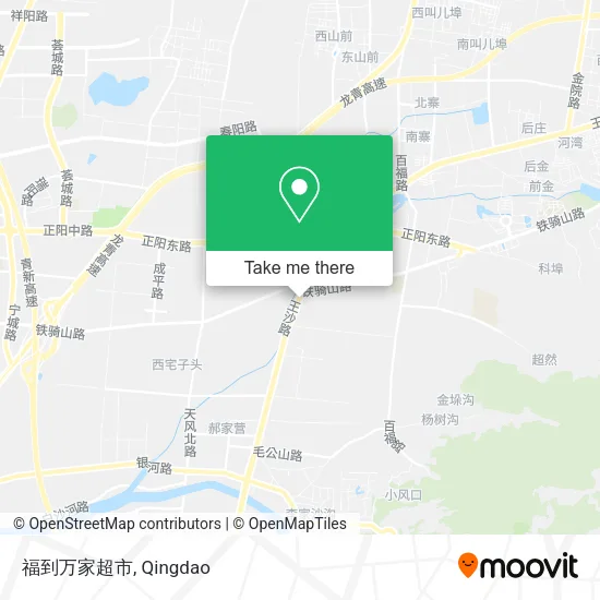 福到万家超市 map