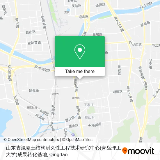 山东省混凝土结构耐久性工程技术研究中心(青岛理工大学)成果转化基地 map