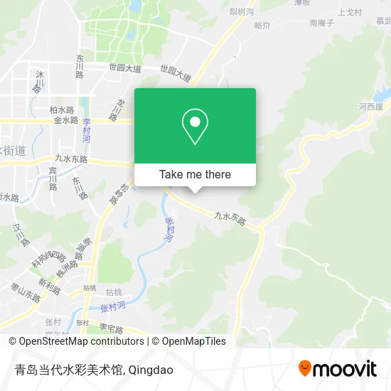 青岛当代水彩美术馆 map