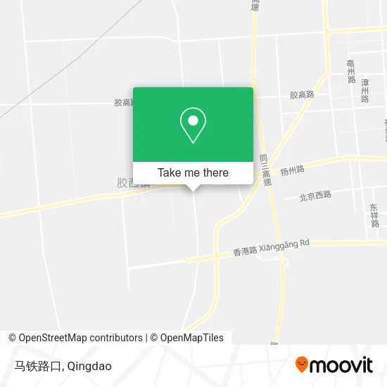 马铁路口 map