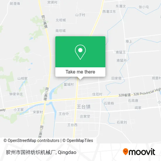 胶州市国祥纺织机械厂 map