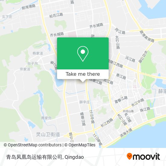 青岛凤凰岛运输有限公司 map