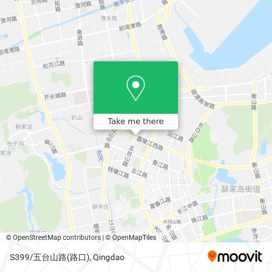 S399/五台山路(路口) map
