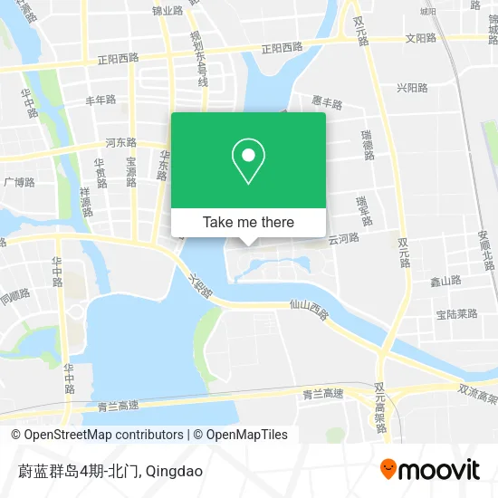 蔚蓝群岛4期-北门 map