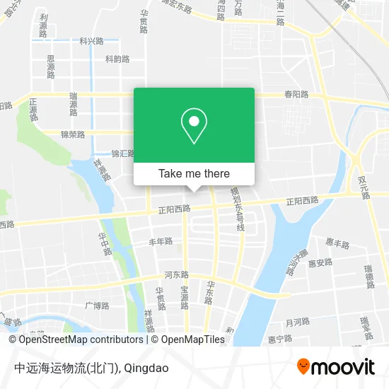 中远海运物流(北门) map