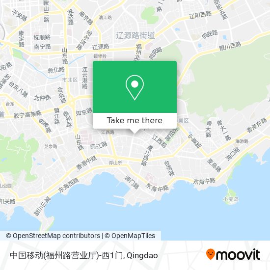 中国移动(福州路营业厅)-西1门 map