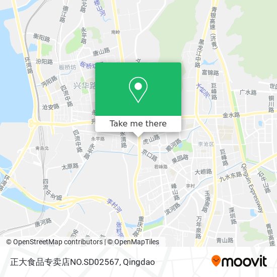 正大食品专卖店NO.SD02567 map