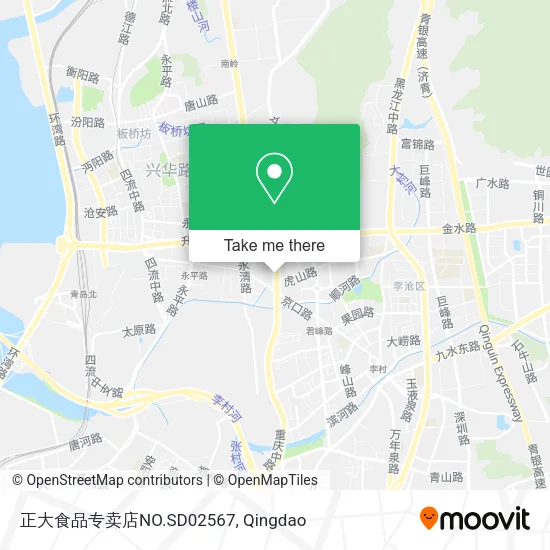 正大食品专卖店NO.SD02567 map
