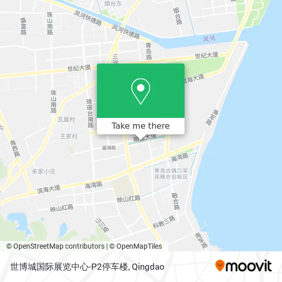 世博城国际展览中心-P2停车楼 map