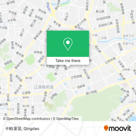 卡帕童装 map
