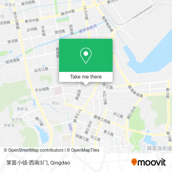 莱茵小镇-西南3门 map