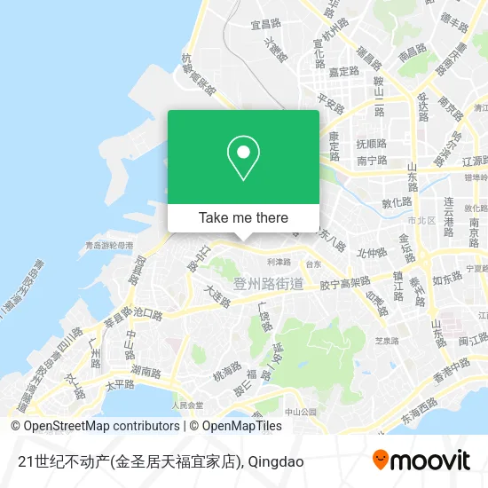 21世纪不动产(金圣居天福宜家店) map