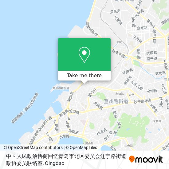 中国人民政治协商回忆青岛市北区委员会辽宁路街道政协委员联络室 map