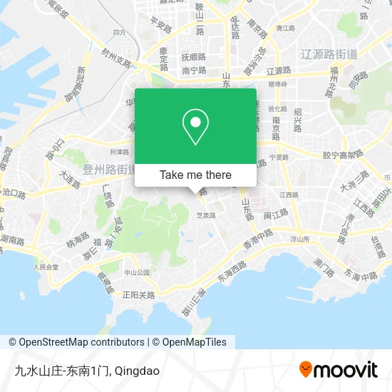 九水山庄-东南1门 map