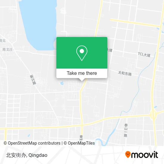 北安街办 map
