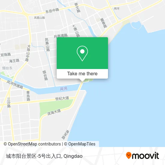 城市阳台景区-5号出入口 map