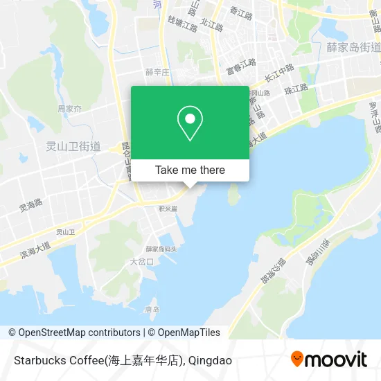 Starbucks Coffee(海上嘉年华店) map