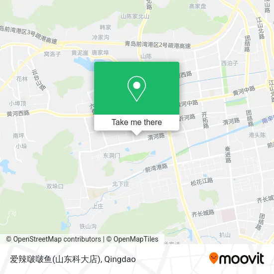 爱辣啵啵鱼(山东科大店) map