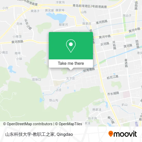 山东科技大学-教职工之家 map
