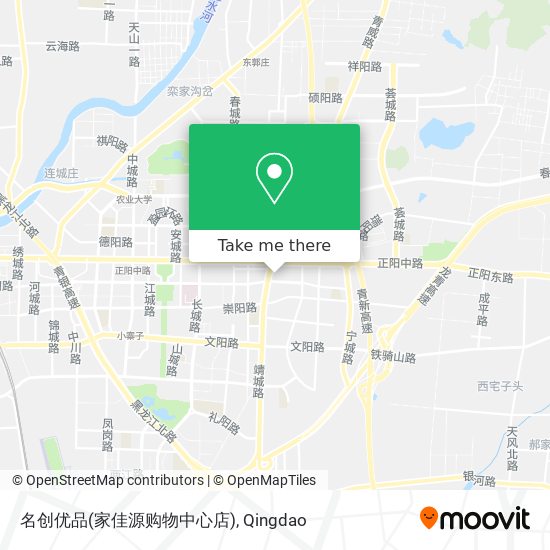 名创优品(家佳源购物中心店) map