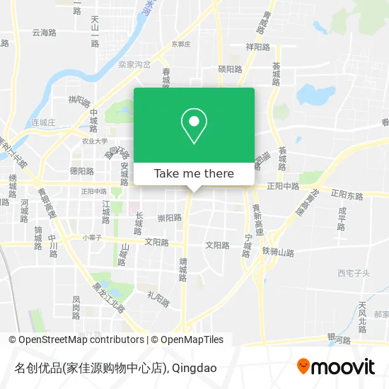 名创优品(家佳源购物中心店) map