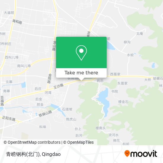 青崂钢构(北门) map