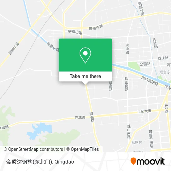 金质达钢构(东北门) map