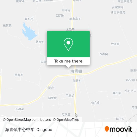 海青镇中心中学 map