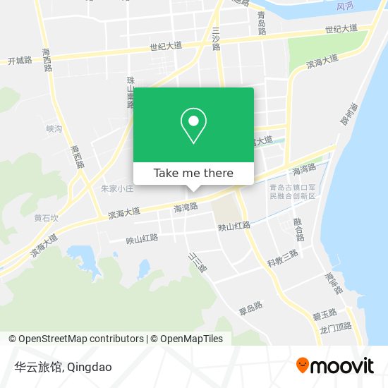 华云旅馆 map