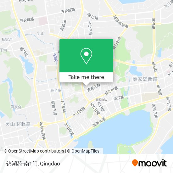 锦湖苑-南1门 map