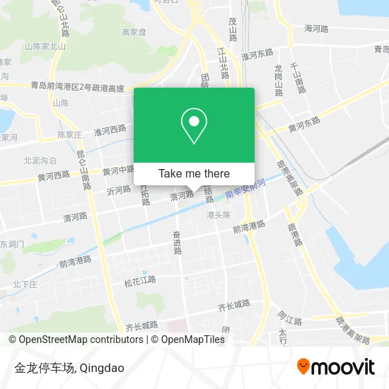 金龙停车场 map