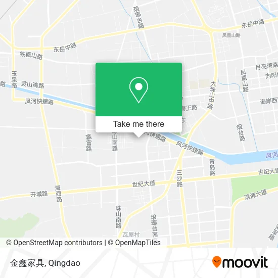 金鑫家具 map