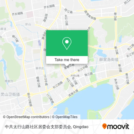 中共太行山路社区居委会支部委员会 map