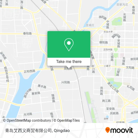青岛艾西义商贸有限公司 map
