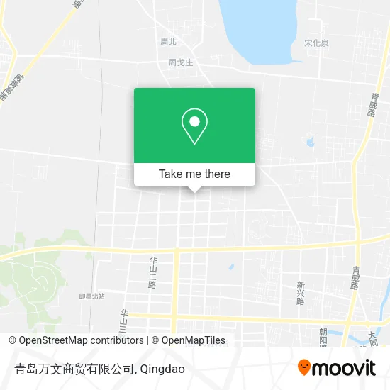 青岛万文商贸有限公司 map