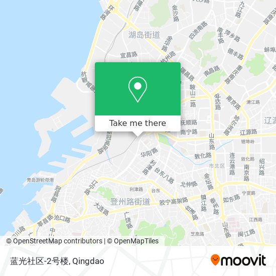 蓝光社区-2号楼 map