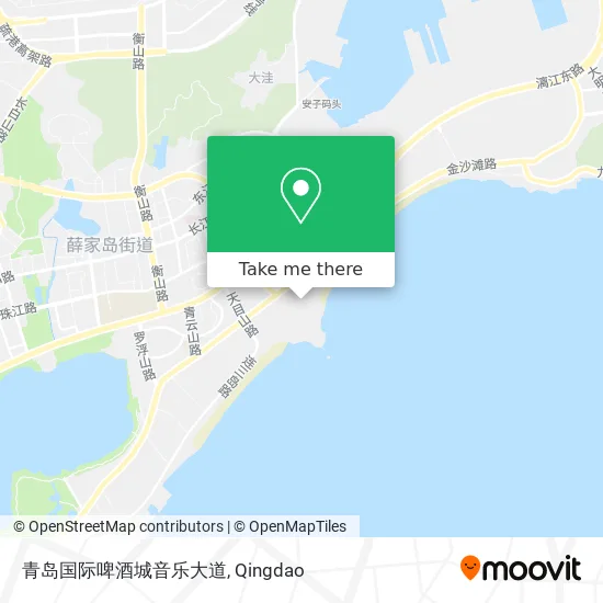 青岛国际啤酒城音乐大道 map