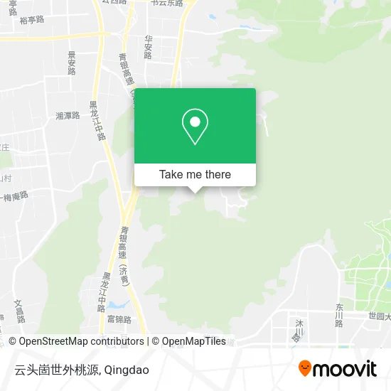 云头崮世外桃源 map