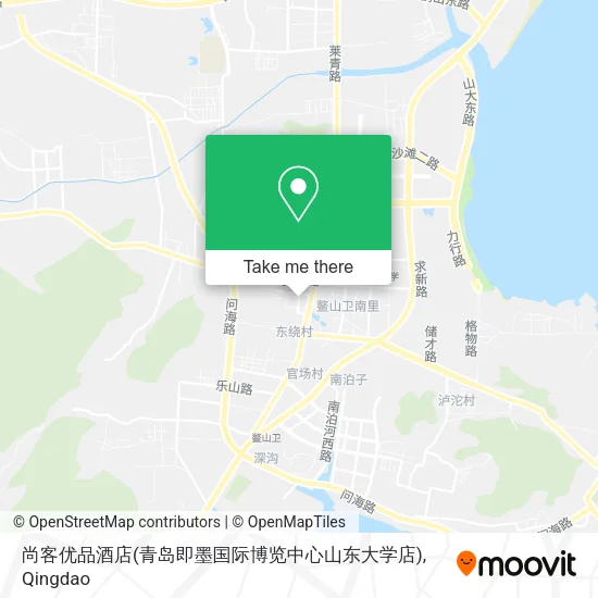 尚客优品酒店(青岛即墨国际博览中心山东大学店) map