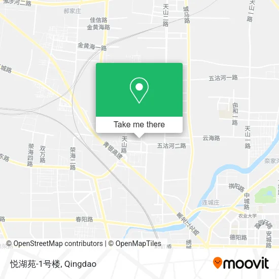 悦湖苑-1号楼 map