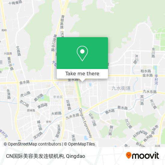 CN国际美容美发连锁机构 map