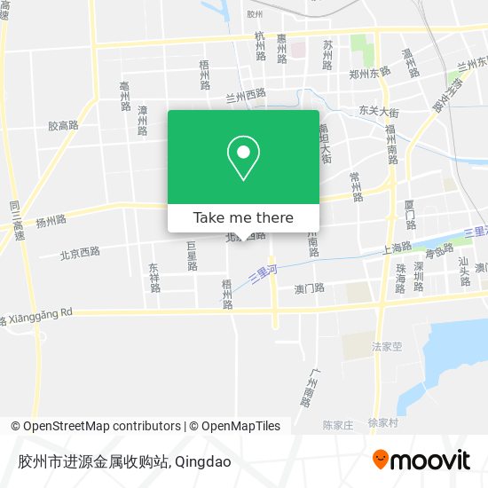 胶州市进源金属收购站 map