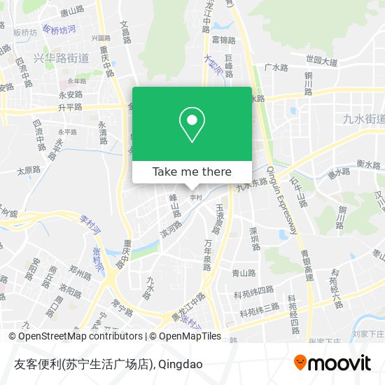 友客便利(苏宁生活广场店) map