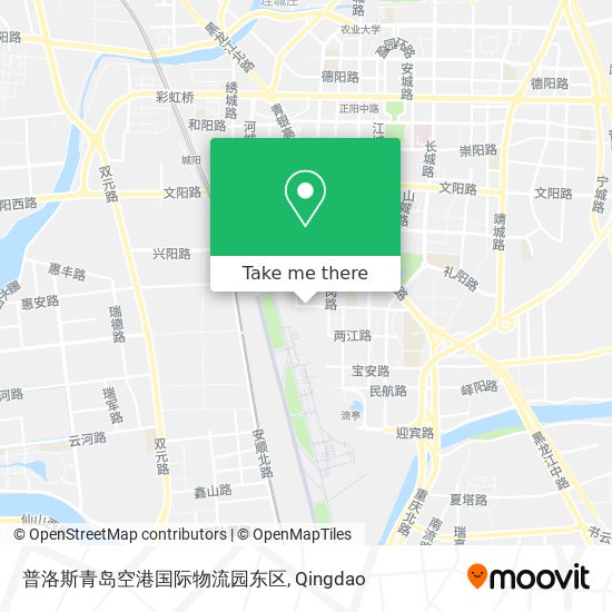 普洛斯青岛空港国际物流园东区 map