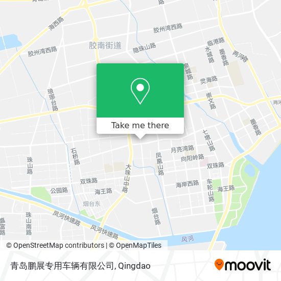 青岛鹏展专用车辆有限公司 map