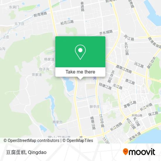 豆腐蛋糕 map