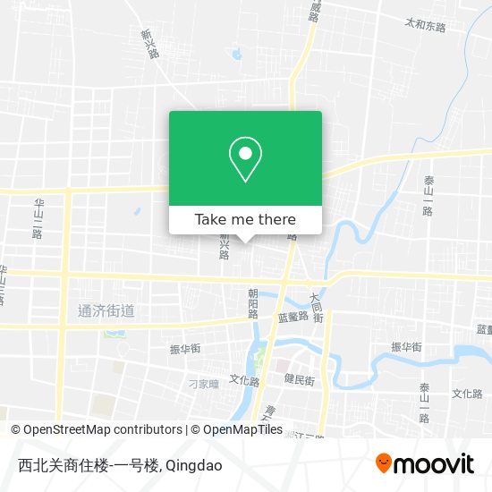 西北关商住楼-一号楼 map