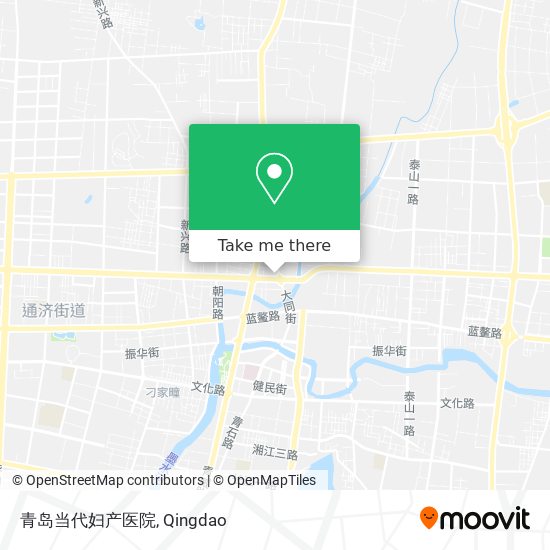 青岛当代妇产医院 map