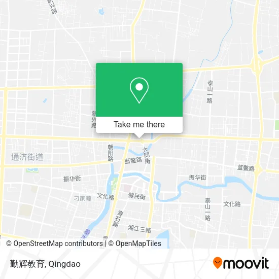 勤辉教育 map